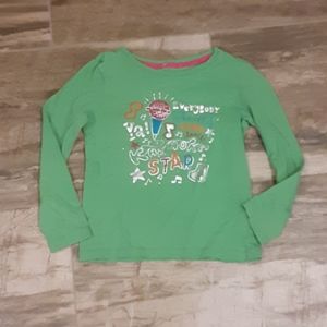 Gap Kids size small green long sleeve top